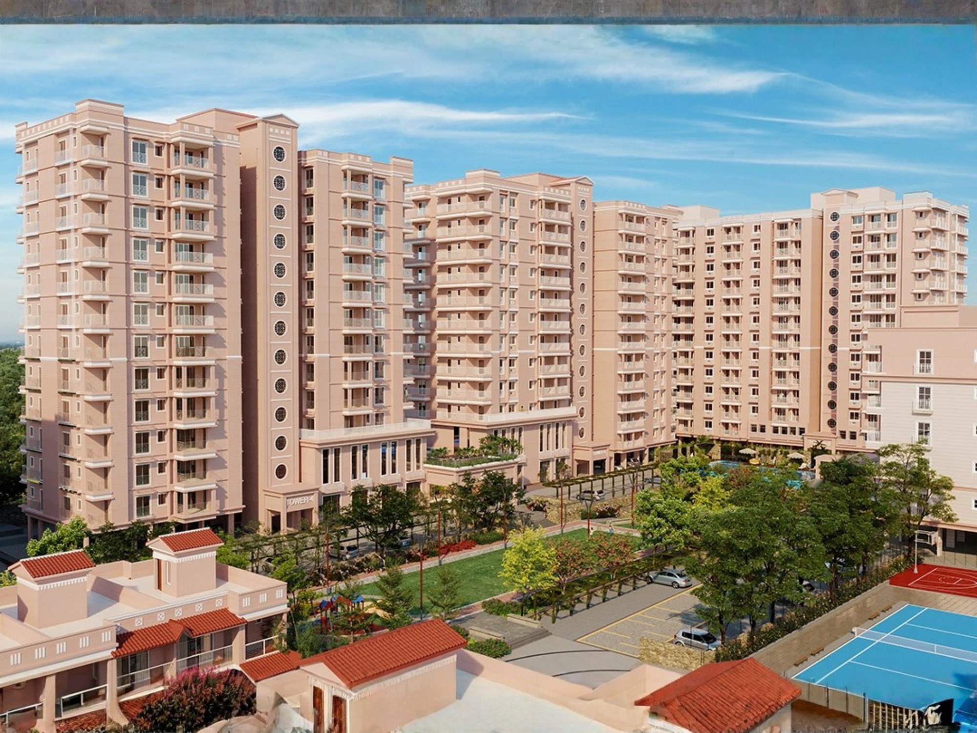 Premium 2 3 and 4 BHK residential complex construction in Mansarovar Extension Jaipur