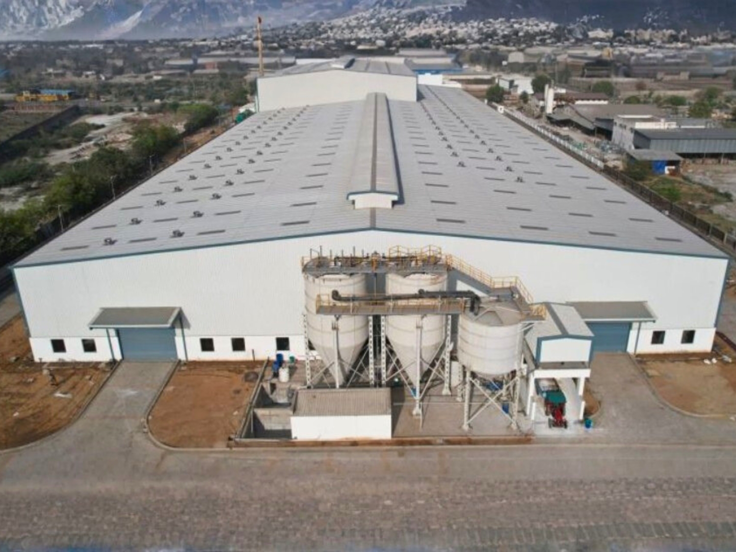 400000 square feet industrial manufacturing plant construction in Jaipur